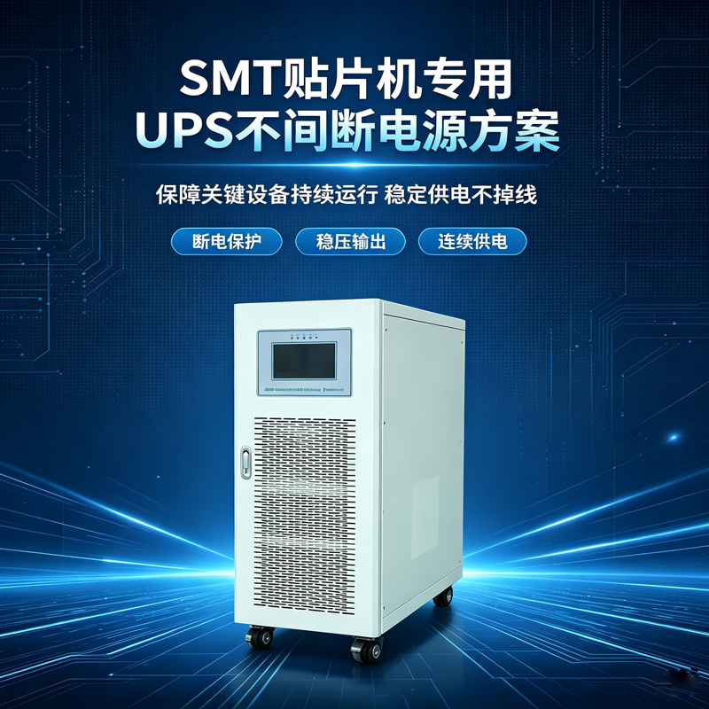 SMT贴片机专用UPS不间断电源方案